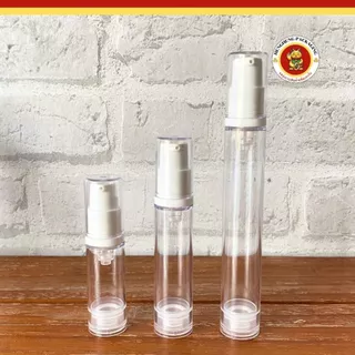 ขวดปั๊มสูญญากาศ ขนาด5/10/15ml ขวดปั๊มพลาสติกอเนกประสงค์ ใส่ครีมบำรุง เซ่รั่ม โลชั่น เครื่องสำอาง