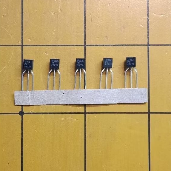 ทรานซิสเตอร์PN2222Aชุด5ตัว10บาท