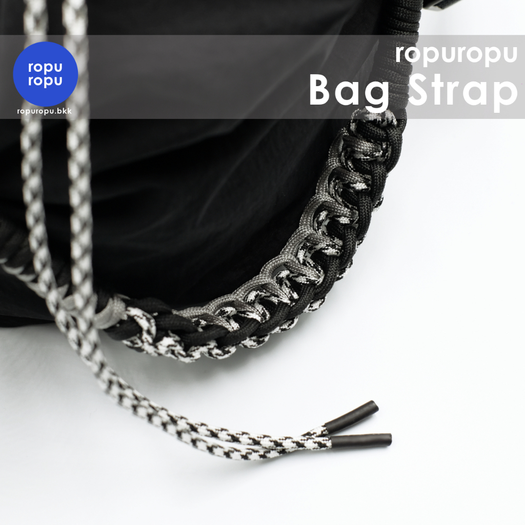 ropuropu Bag Strap สายเชือกถักHandmade ***เฉพาะสายกระเป๋า