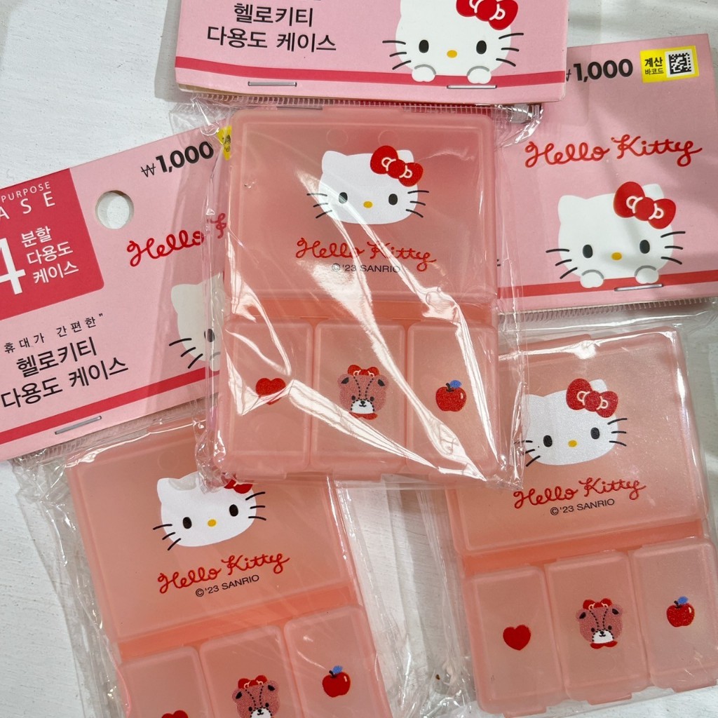 ❤️(พร้อมส่ง!!!) ❤️ ตลับยา Diso เกาหลี Hello kitty น่ารักมากๆ