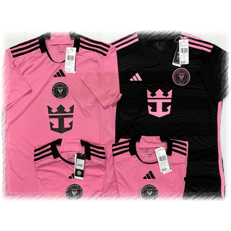 เสื้อทีมฟุตบอล INTER MIAMI ADIDAS HOME และ AWAY เกรดแฟนบอล (ลิขสิทธิ์แท้ ป้ายไทย)