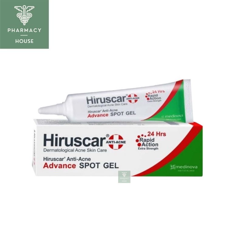 เจลแต้มสิว Hiruscar anti-acne advance spot gel