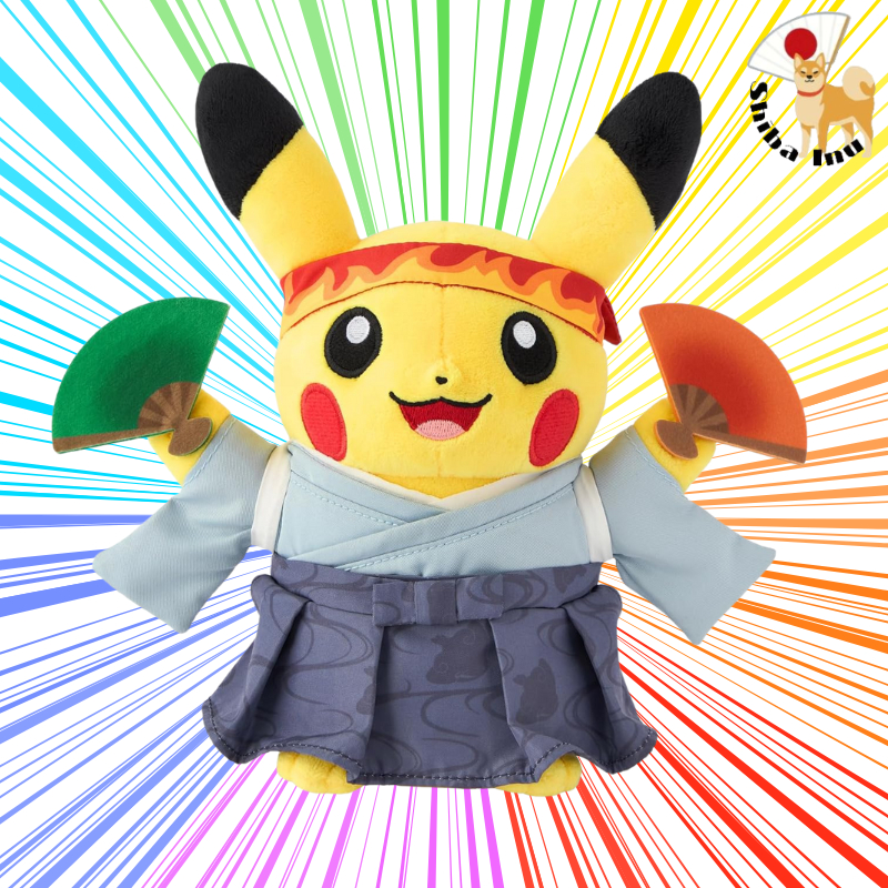 Pokemon Center Original Plush Toy Cheering PikachuCheering Pikachu Plush Toy
