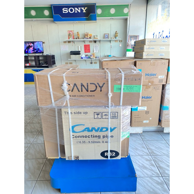 แอร์Candyขนาด12000btuระบบfixed speed ประหยัดไฟเบอร์5