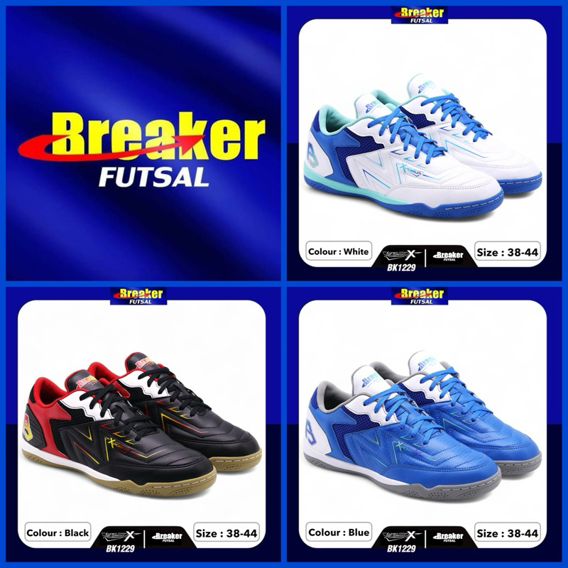 BREAKER FUTSAL รองเท้าฟุตซอล รุ่น BK1229