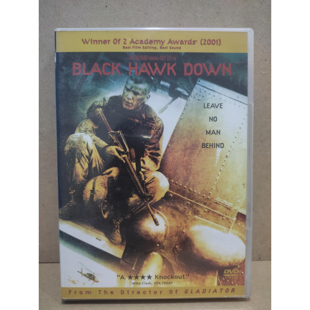 DVD BLACK HAWK DOWN (2001) : ยุทธการฝ่ารหัสทมิฬ