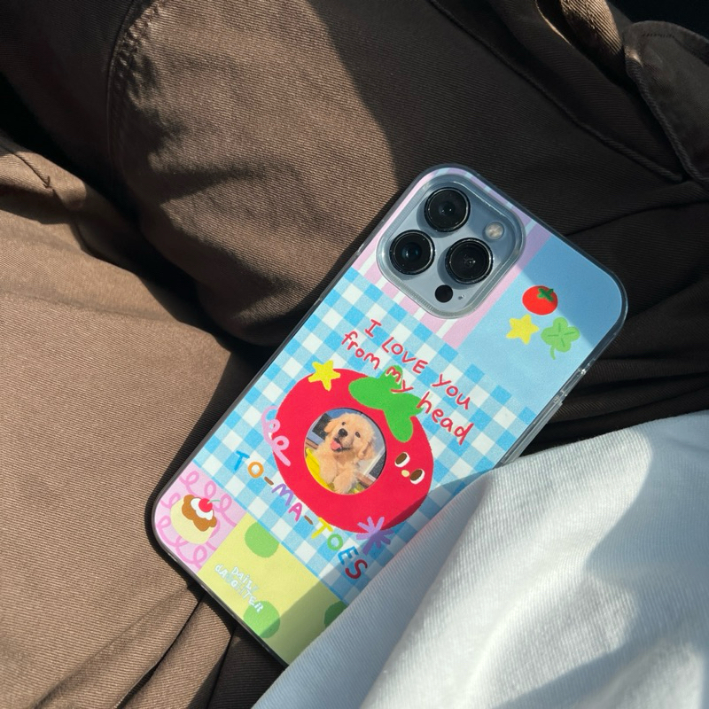 (pre-order) 2in1 iphone case - tomato frame