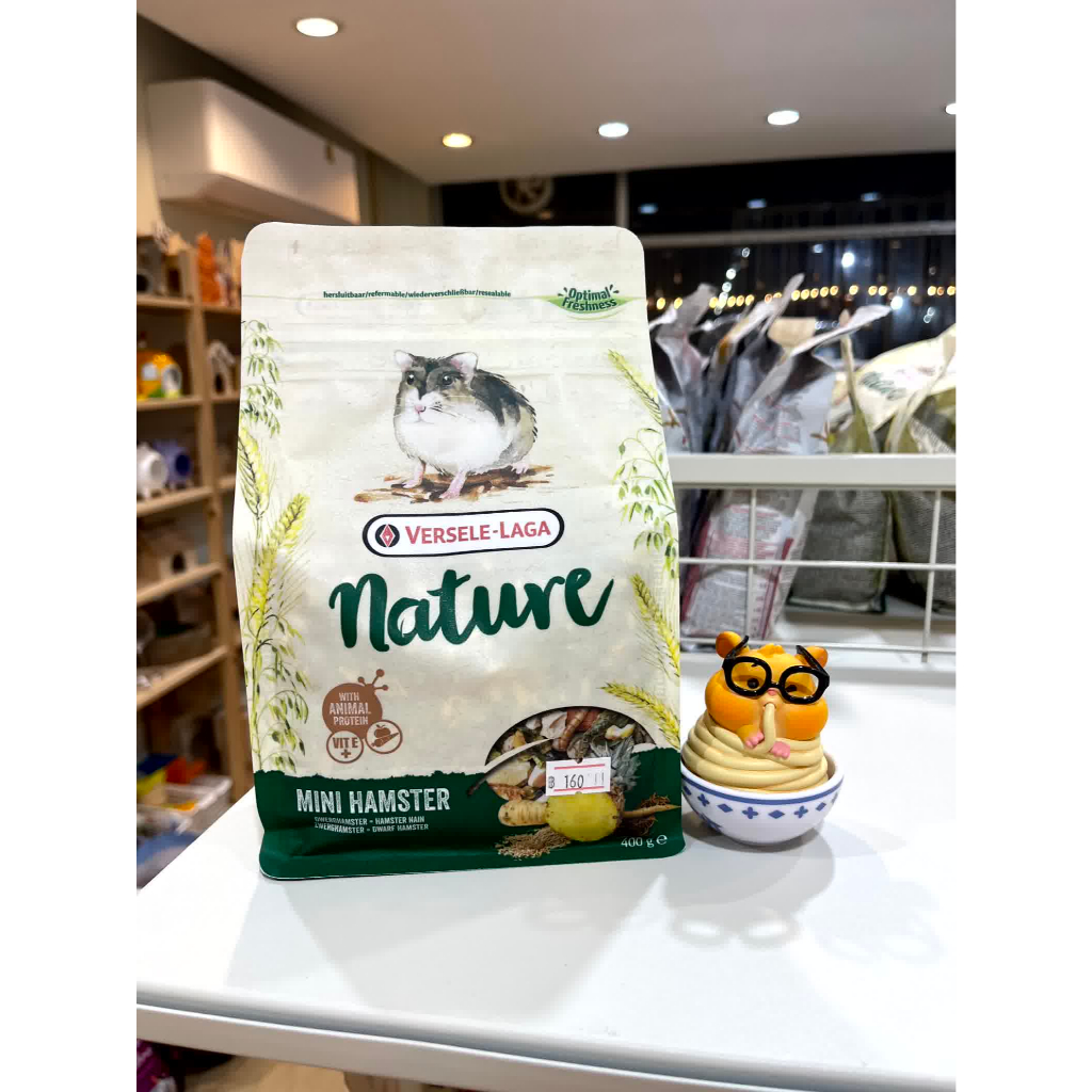 Nature Mini Hamster 400g อาหารแฮมสเตอร์ วินเทอร์ไวท์ โรโบ แคมเบล ลดราคา พิเศษ LOT.10/2026
