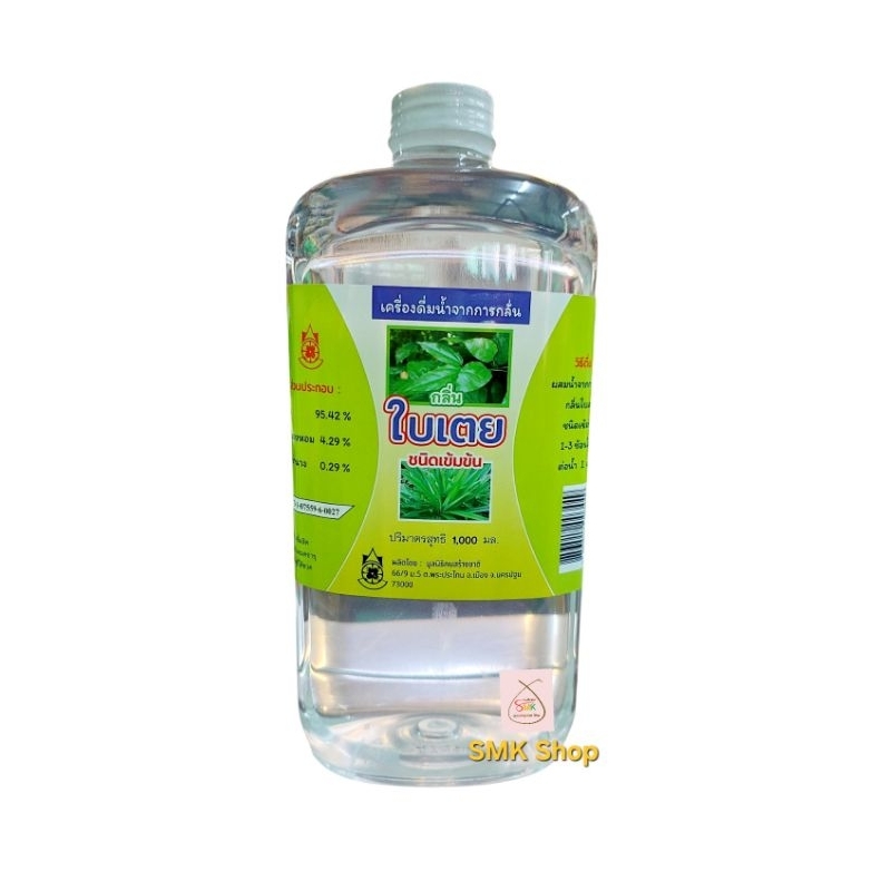 น้ำย่านาง ผสมใบเตย สูตรเข้มข้น 1,000ml.