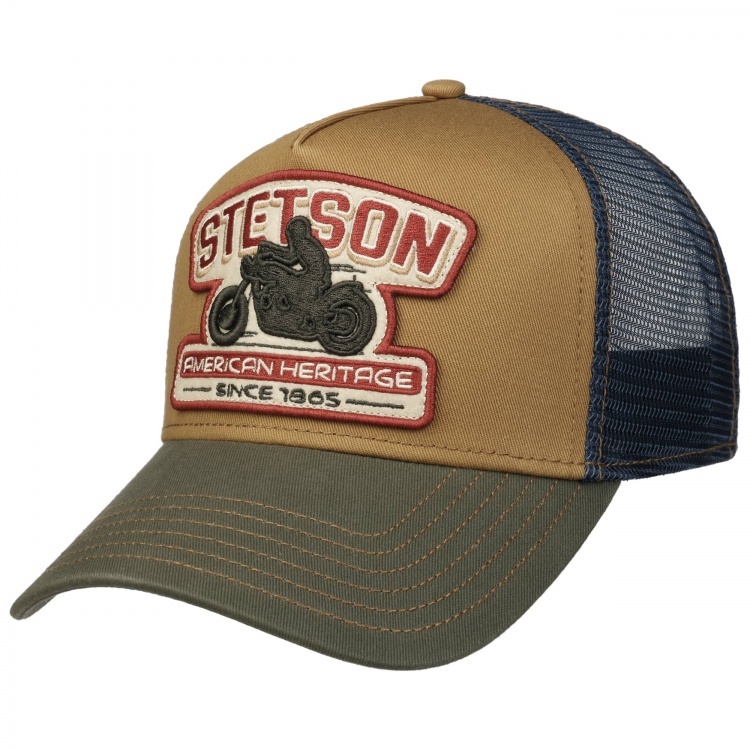 หมวก STETSON MOTORCYCLE TRUCKER CAP ของใหม่ แท้ 100% ****PTC-MART***