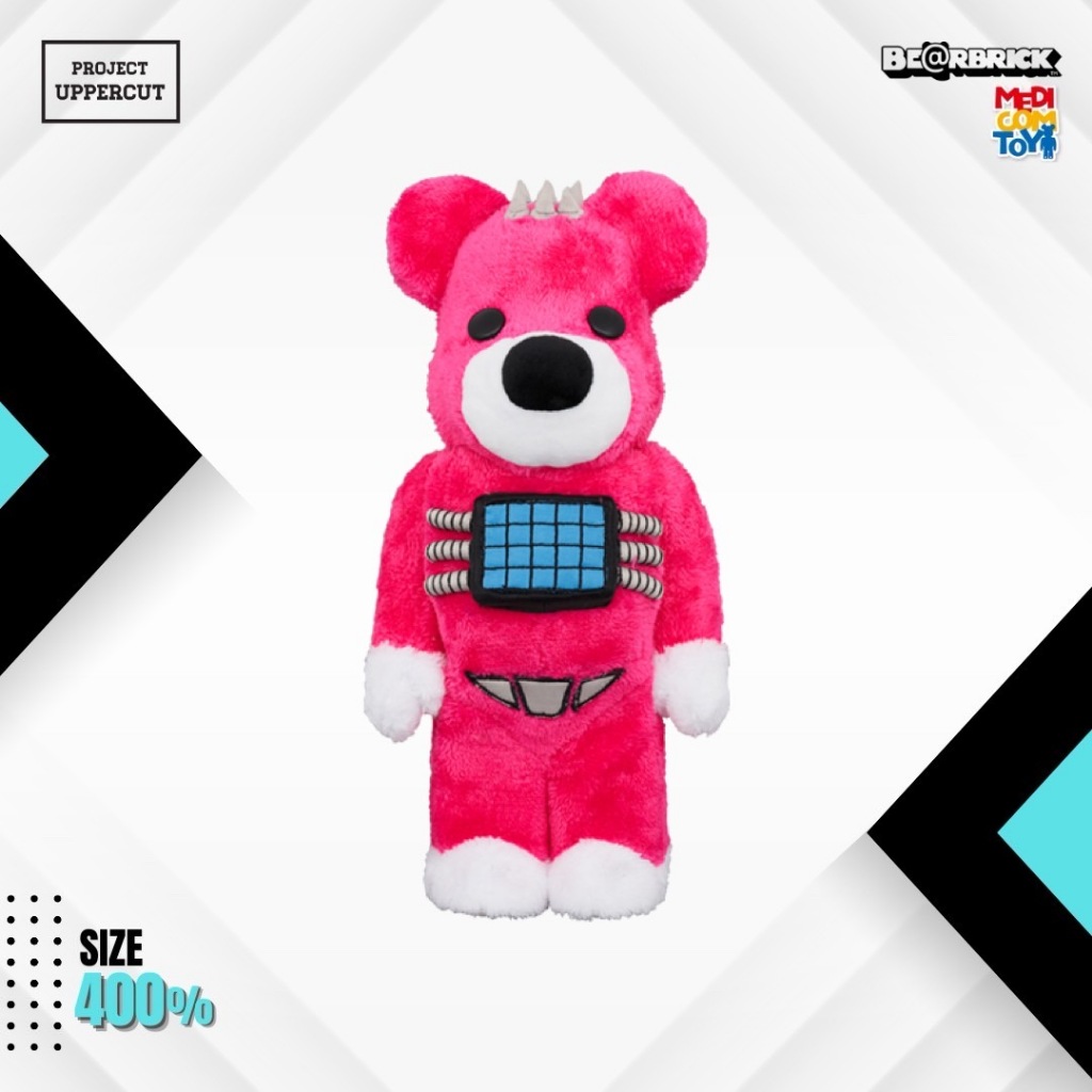 BE@RBRICK 400% AMPLIFIER x HIDE : Psycho Teddy Bear - Costume Ver. [New]