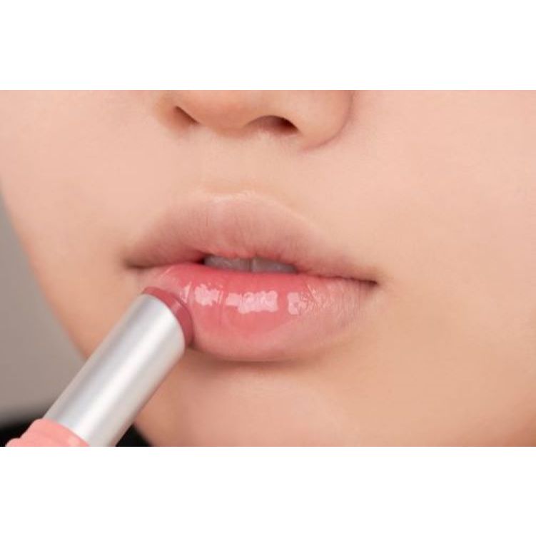 ROM&ND GLASTING MELTING BALM 12 VEILED ROSE 3.5g โรแมน รูปที่ 4