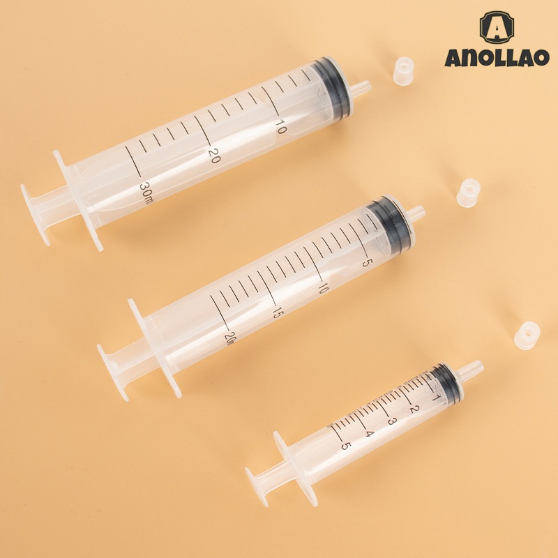 เครื่องมือเข็มฉีดยา ไซริ้ง กระบอกฉีดยา ไซริงค์พลาสติก ขนาด 10mL  20mL 1ชิ้น เครื่องมือเข็มฉีดยาน้ำหอม ✨Anollao