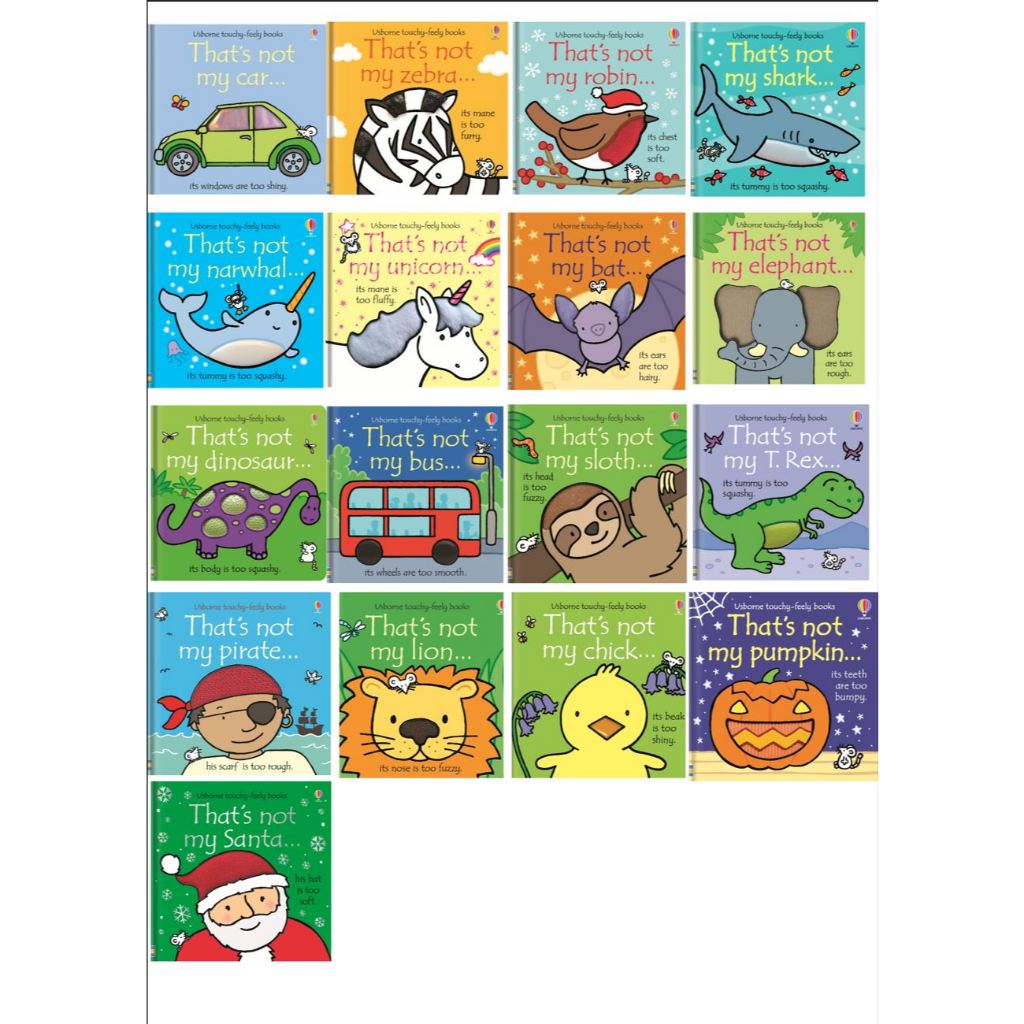 หนังสือผิวสัมผัส That's Not My Series Part 2