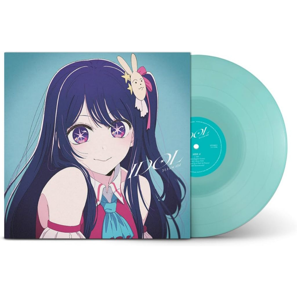 แผ่นเสียง Yoasobi - Idol , Vinyl, 12", Light Blue Translucent ,มือหนึ่ง ซีล