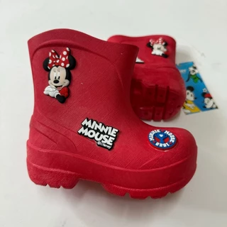 รองเท้าบูทเด็ก MINNIE MOUSE OPTA มินนี่เมาส์ คิตตี้ บาร์บี้ กันน้ำ สำหรับเด็ก
