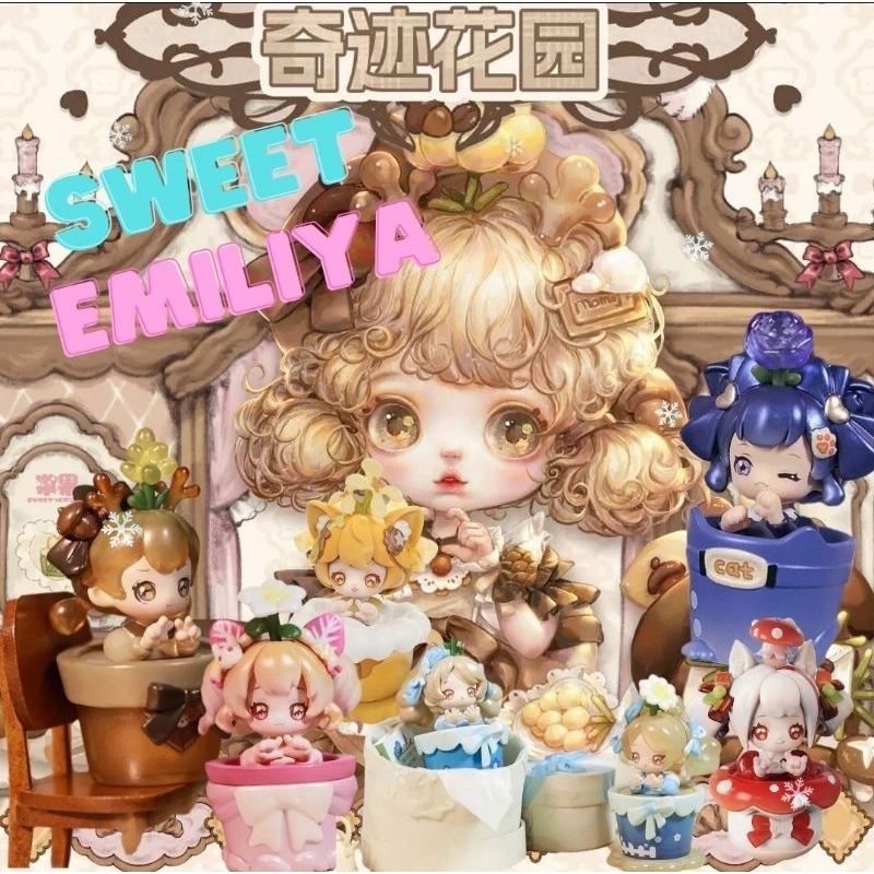 (Live/วีดิโอลด100฿) กล่องสุ่ม 🌸 Sweet Emilya Momoji Wonder Garden Series Blind Box