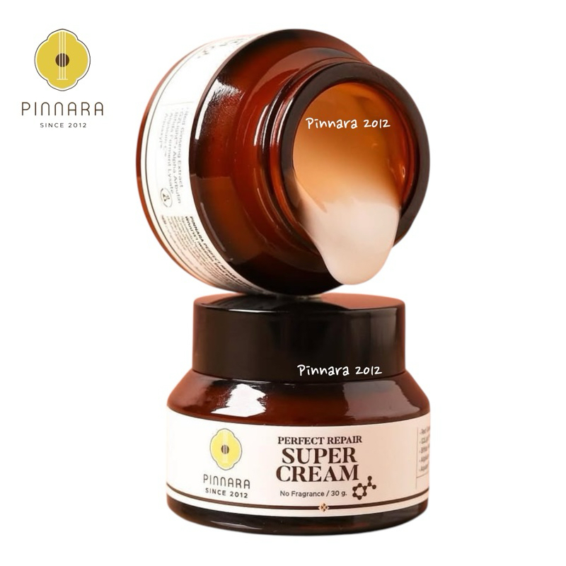 Pinnara Perfect Repair Super Cream พิณนารา ครีมโสมแดงเกาหลี ขนาด 30g. ลดฝ้า กระ จุดด่างดำ ของแท้