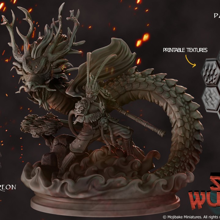 Sun Wukong  (Mojibake) (3D Print Model ไม่ทำสี)