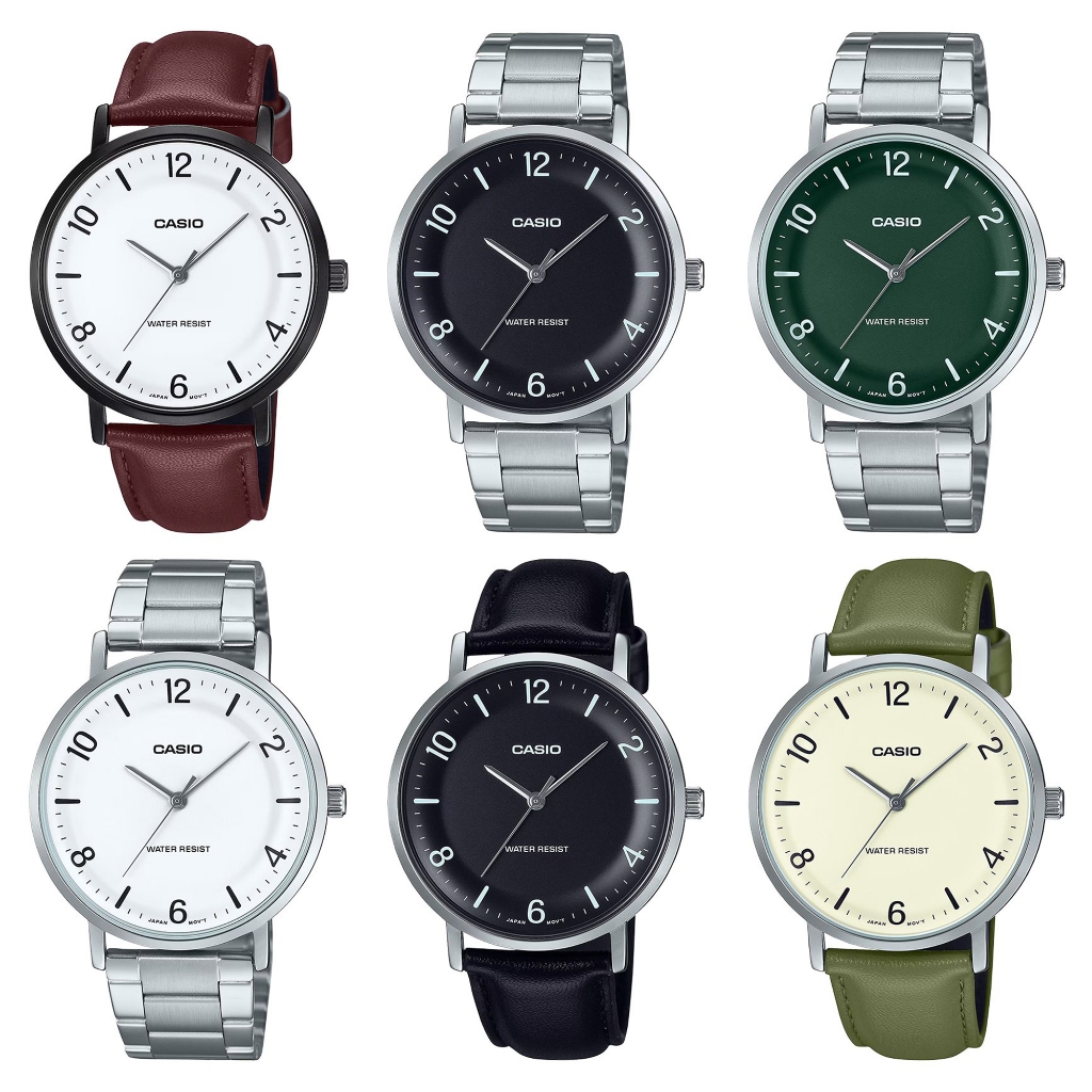 Casio รุ่น MTP-VT03L,MTP-VT03D,MTP-VT03BL( MTP-VT03L-7B, MTP-VT03L-1B,MTP-VT03D-1B,MTP-VT03BL-7B)