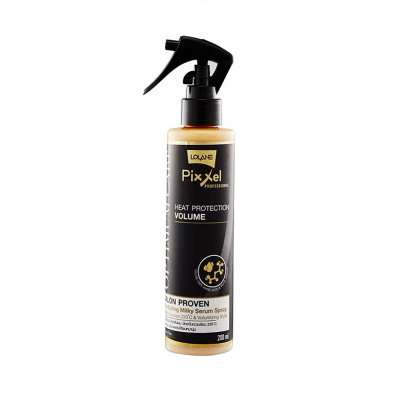 โลแลน สเปรย์ ป้องกันความร้อน ฮีท โพรเทคชั่น Lolane Pixxel optimum heat protection volume spray 200ml.