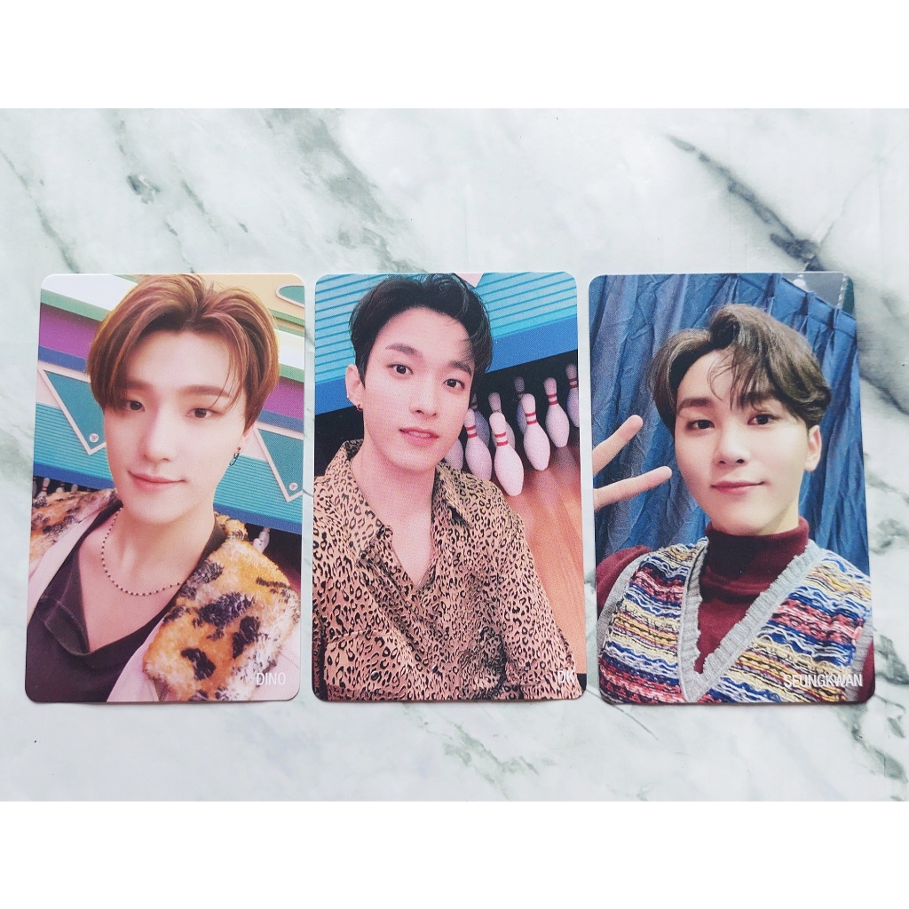 การ์ด POB ของแท้ ร้าน HMV Japan จาก CD อัลบั้ม SEVENTEEN - ; [ Semicolon ] Album พร้อมส่ง Kpop Card