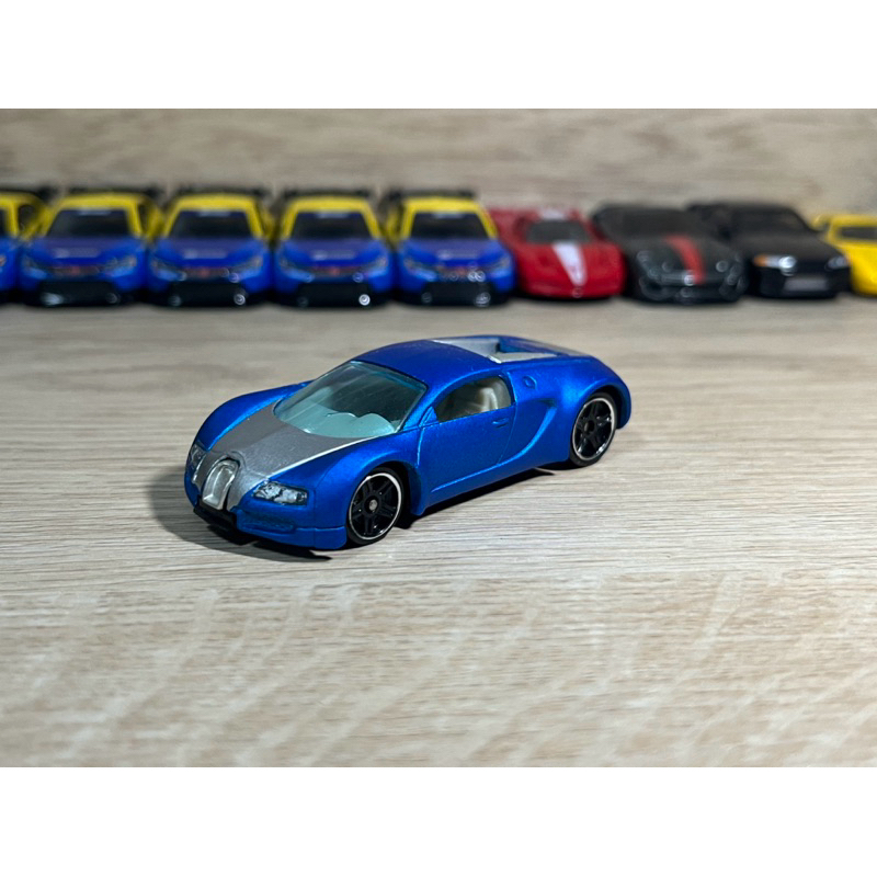 HOT WHEELS Bugatti Veyron Blue ปี2010