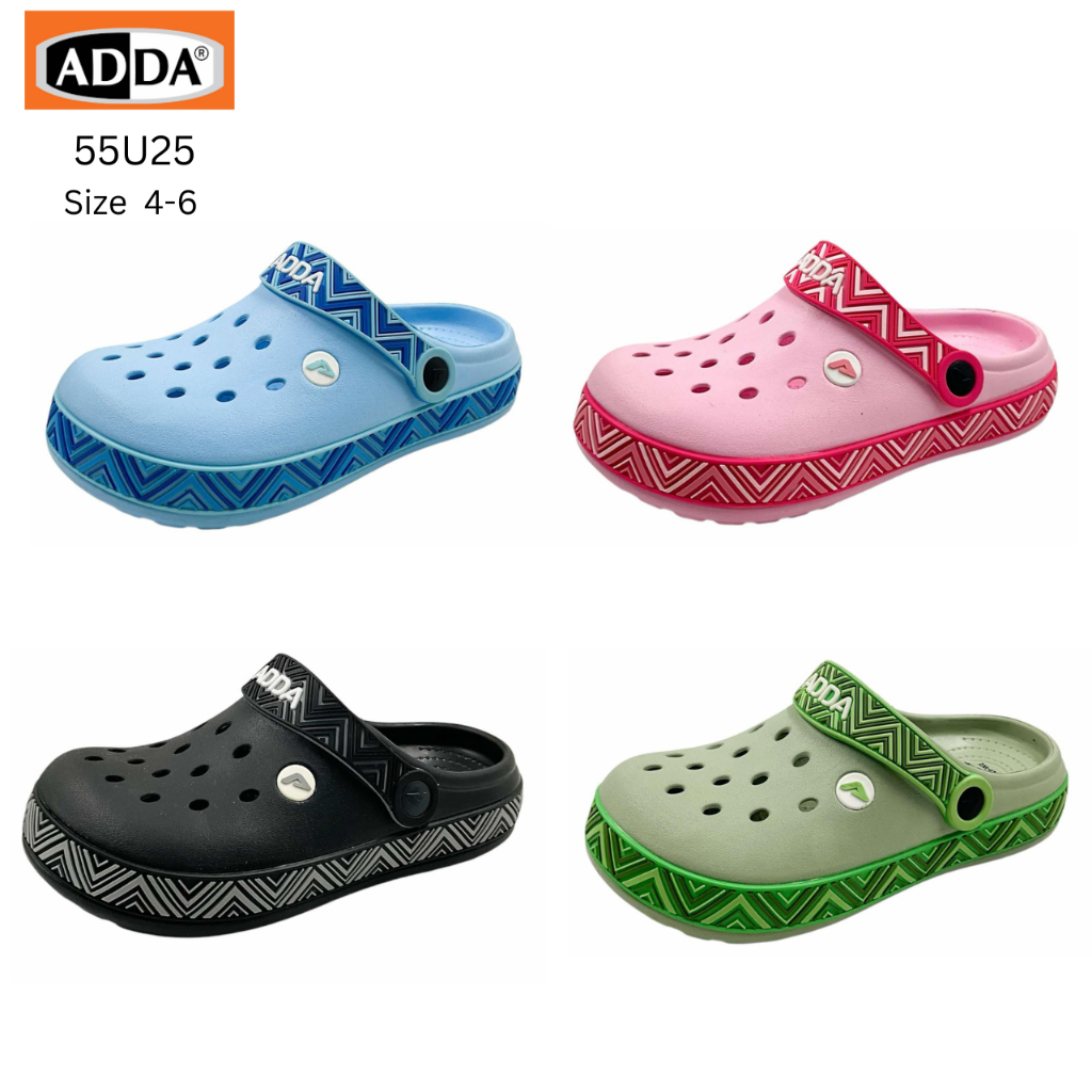 ADDA รองเท้าหัวโตสำหรับผู้หญิง รุ่น 55U25
