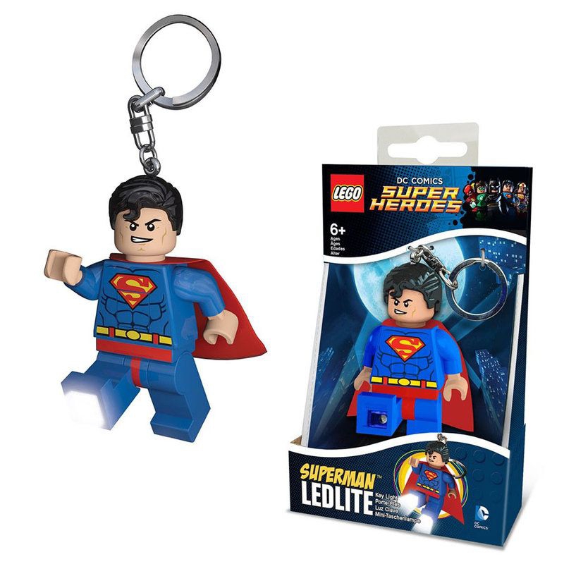 LEGO® Superman Key Light -- Superman LED LITE --- พวงกุญแจไฟฉาย ซุปเปอร์แมน แบรนด์เลโก้ของแท้ 💯%  พร