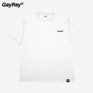 เสื้อโอเวอร์ไซส์ Cotton 100%{🫟New colour} GayRay เสื้อยืดโอเวอร์ไซส์ Oversize เสื้อยืดผู้ชาย ผู้หญิง สตรีทแฟชั่น