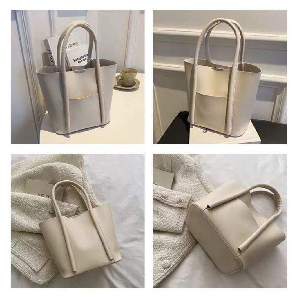 citadel.ecommerce กระเป๋าถือ หนังPU คล้องแขน แฟชั่น ผู้หญิง ทรง TOTE พร้อมส่งในไทย 908