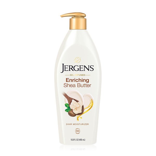JERGENS ENRICHING SHEA BUTTER 496 MLเจอร์เกนส์ ออยล์-อินฟิวส์ เชีย บัตเตอร์
