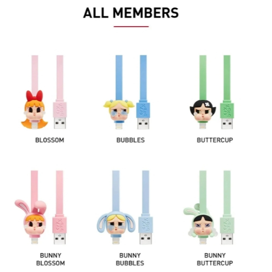 ลด30%💝รวมสินค้า Crybaby x Powerpuff  ครายเบบี้ กล่องจุ่ม🎁ใหม่ไม่แกะ POP MART