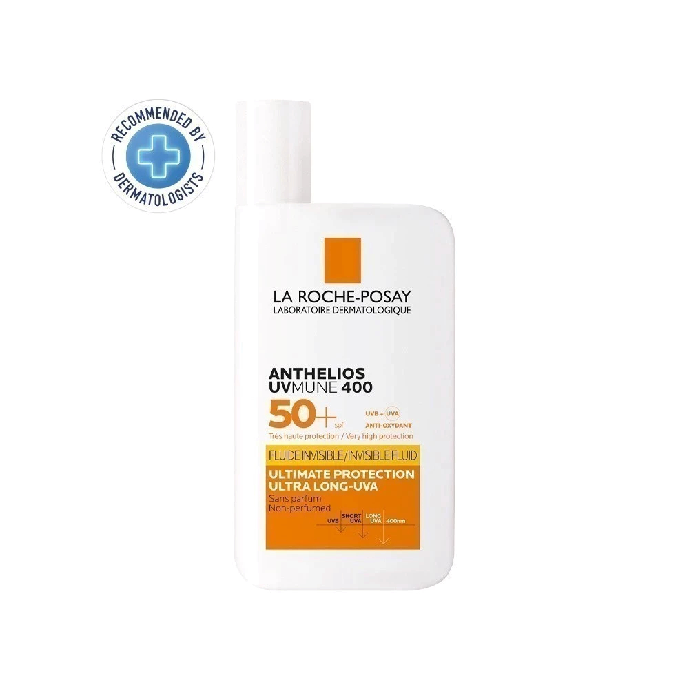 ลา โรช-โพเซย์ La Roche-Posay Anthelios UVMune 400 Invisible Fluid กันแดด50ml.