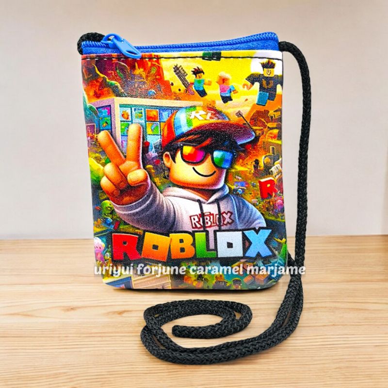 กระเป๋าตังค์เด็ก 🔶 Roblox 🔶แบบห้อยคอ กันน้ำ  🇨🇷 ส่งจากไทย🇨🇷