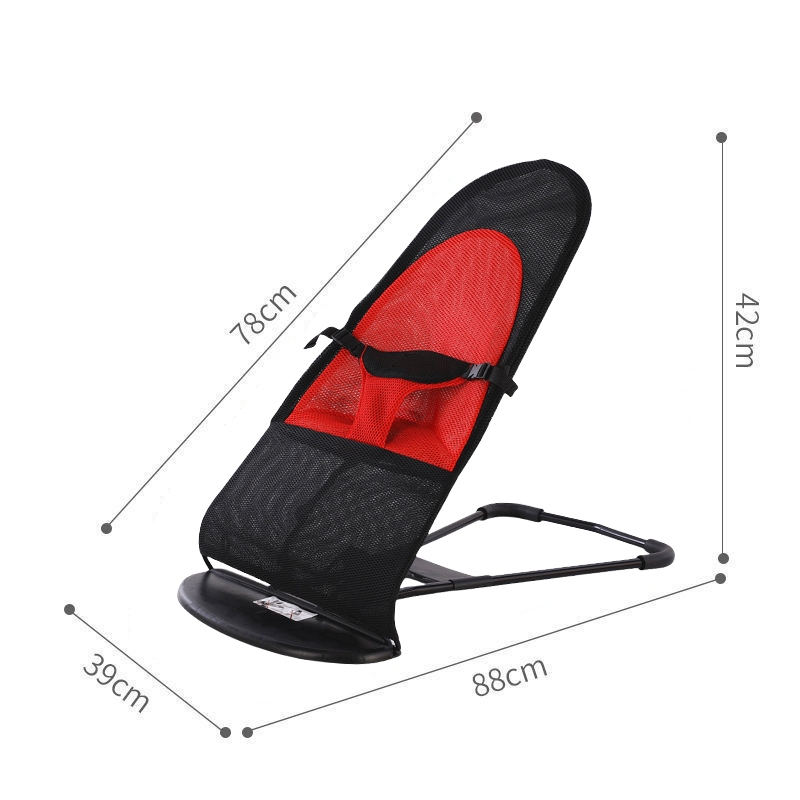 เปลหมา เตียงสุนัข ที่นอนหมาระบายอากาศ 3 เกียร์ปรับได้ พับเก็บได้ เก้าอี้โยกสัตว์เลี้ยง - รูปที่ 2