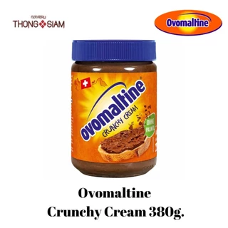 Ovomaltine Cream 380 g. แยมโอวัลตินครัชชี่ 380 กรัม BBE: 02/2027