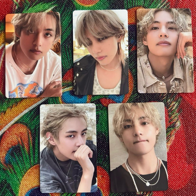 การ์ดแท้ แทฮยอง BTS - อัลบั้ม Layover wevers ver.