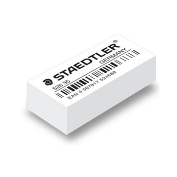 ยางลบดินสอ STAEDTLER ก้อนขาว
