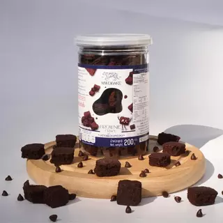 Brownie Cereal บราวนี่ซีเรียลอบกรอบ บราวนี่กรอบ (อ่านรายละเอียดก่อนสั่ง)