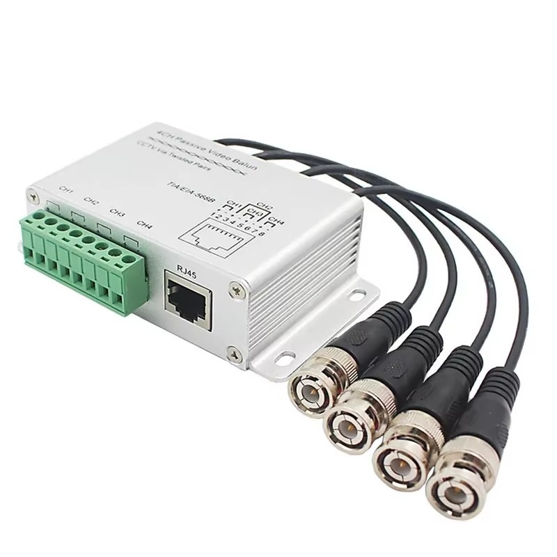 บาลัน กล้องวงจรปิด 8 ช่อง Balun Passive Box 8 Channel  รองรับความละเอียด 5M