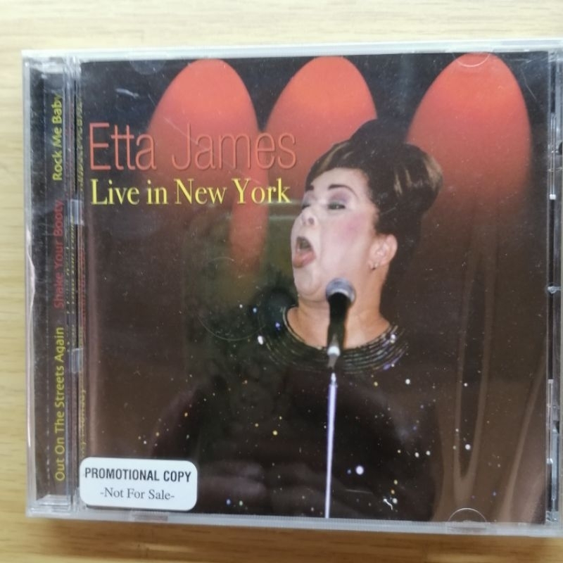 CD  Etta James  -  Live in New York    Us (New)