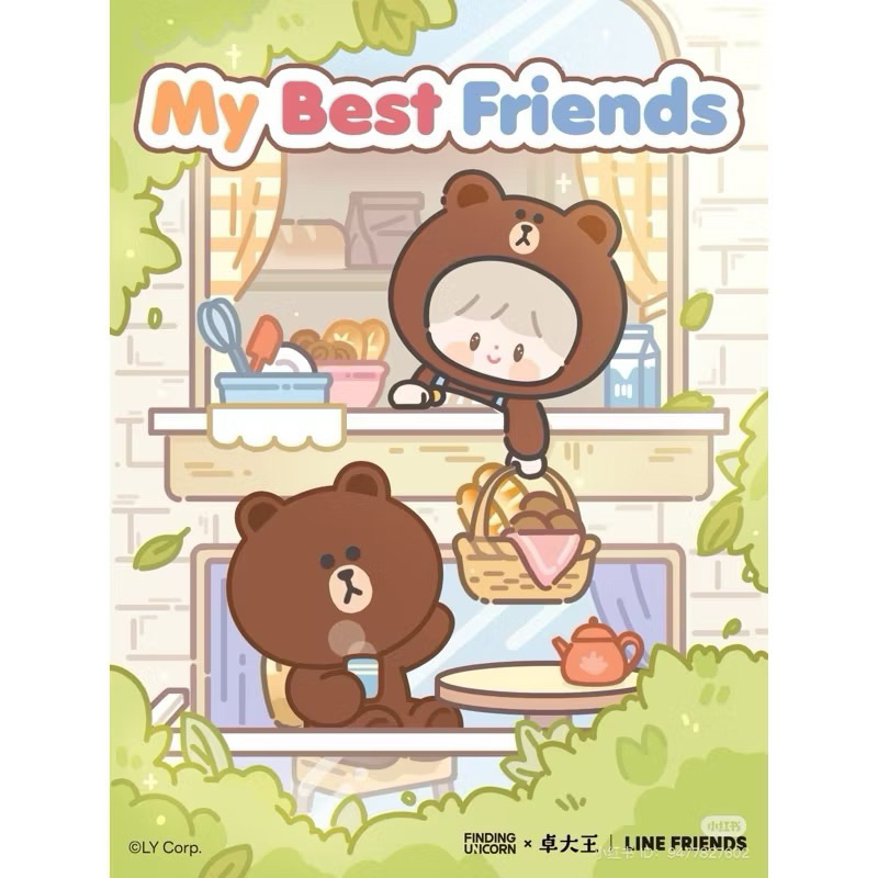 zZoton X Line My best friends พร้อมส่ง