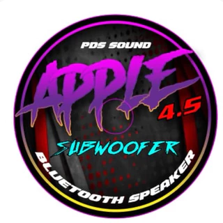 สติ๊กเกอร์ติดตูดลำโพง hk6.5,2ohm,4ohm,200watt Apple 1แผ่น