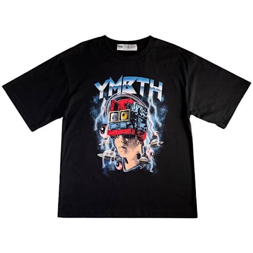 YMB VR WRLD TEE - BLACK
