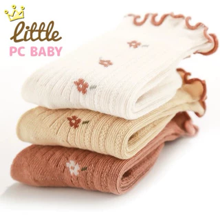 Little pcbaby ถุงเท้าเด็กแรกเกิด สไตล์cute สำหรับเด็กอ่อน(พร้อมส่ง)