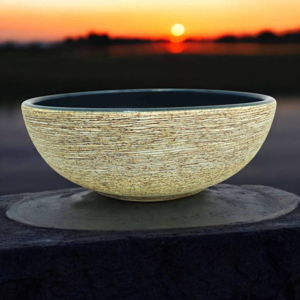 (ลดเพิ่ม40% ใส่โค้ด GRAD88 ลดสูงสุด80บาท)อ่างล้างหน้าทรงกลมโบราณ (Antique round basin ID3230)