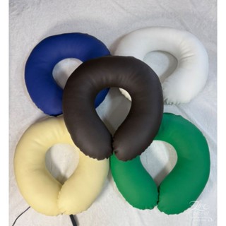 หมอนหนังรองคอหรือรองหน้าสปาเวลาคว่ำหน้าขนาด35*35cm.