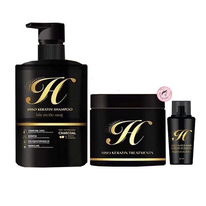 HISO Keratin ไฮโซ แชมพู/ทรีทเม้นท์/เซรั่ม (ราคาต่อ 1 ชิ้น)