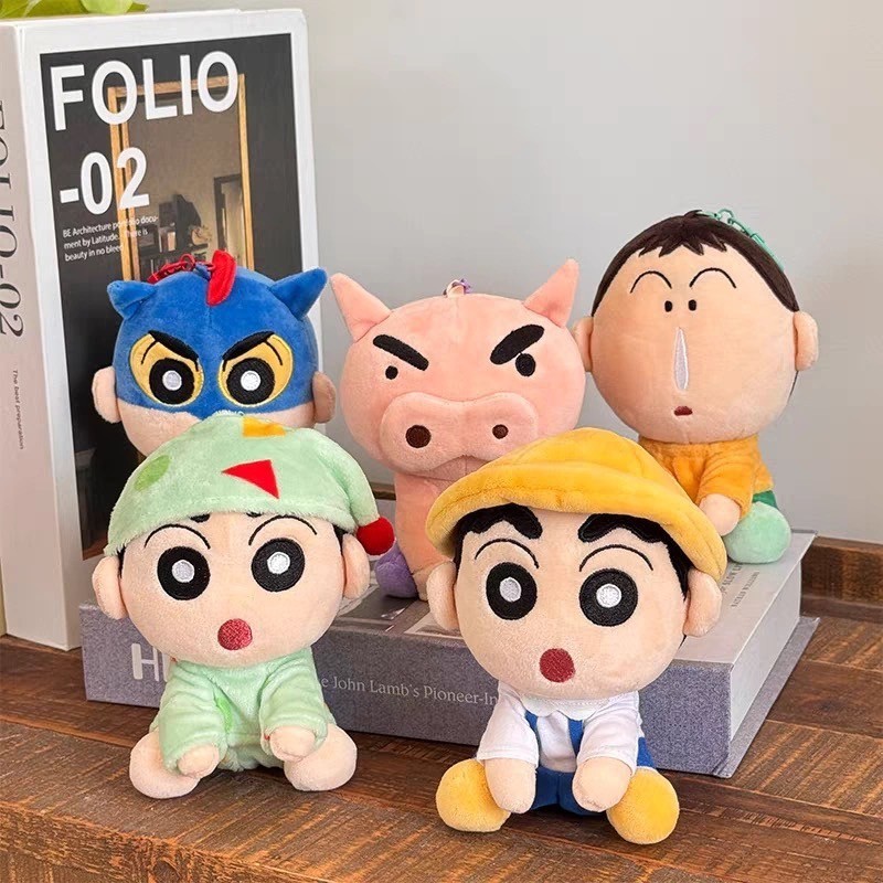 (ใช้Codeแฟ ลด30%)พร้อมส่งจากไทย แบบสุ่ม พวงกุญแจ :ชินจังเด็ก งานลิขสิทธิ์ของแท้